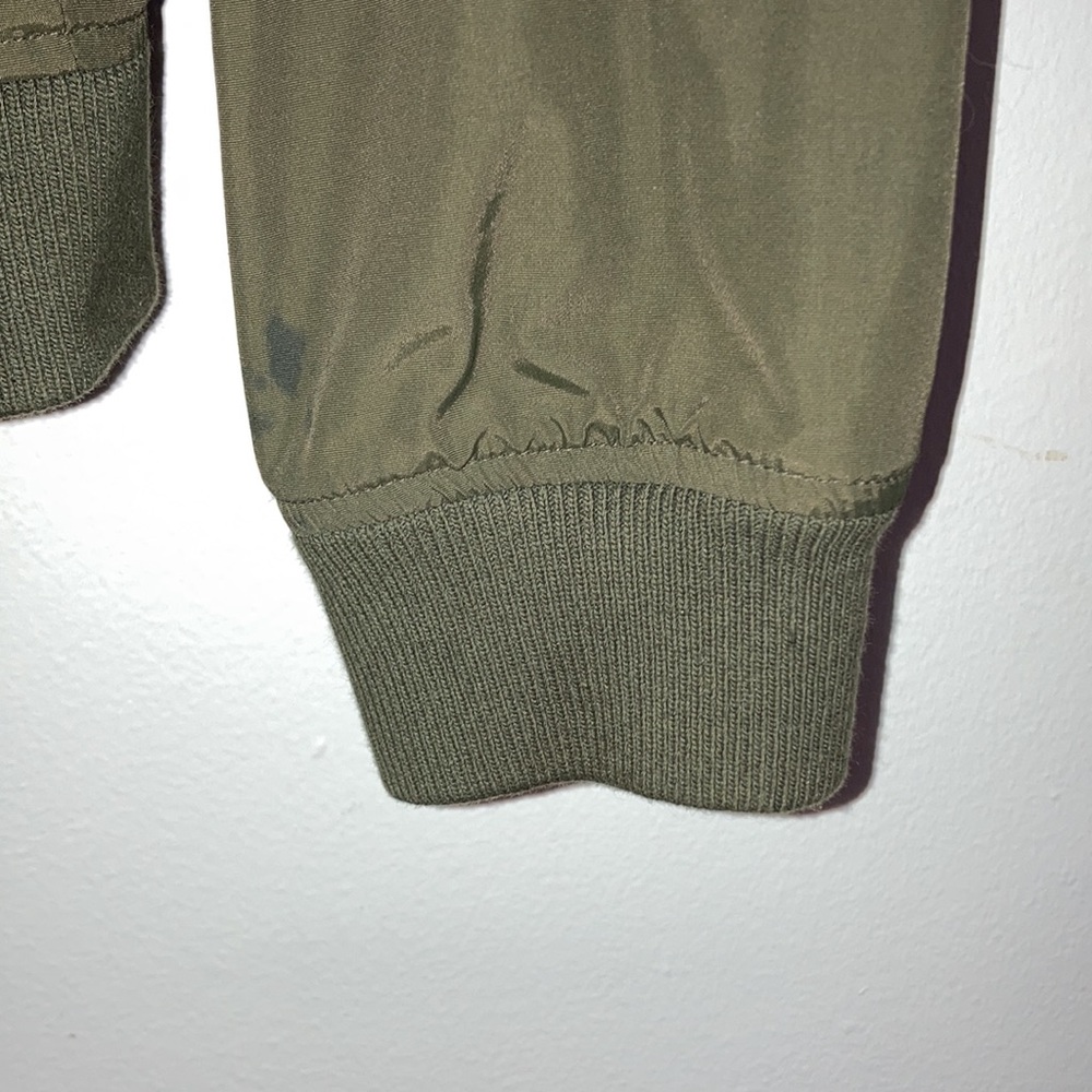 💨🍁 PENFIELD Bomber Jacket Olive Green Size Medium 🪵🍂 - Picture 8 of 8